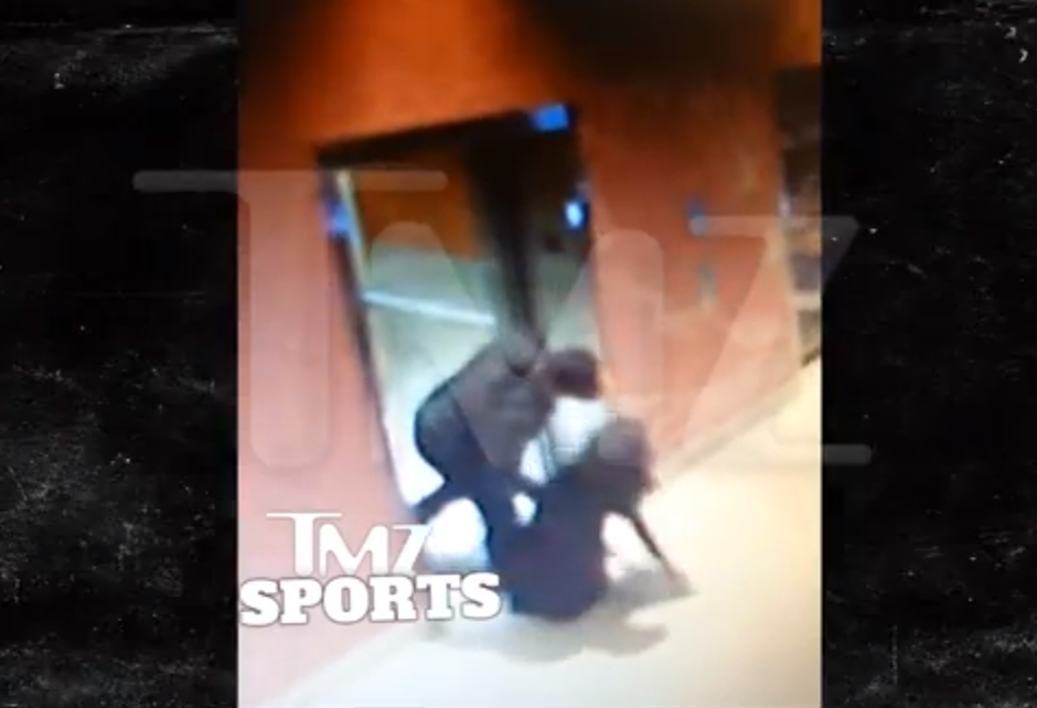 VIDEO: Ray Rice Drags Fiancee Out of Revel Casino Elevator in Atlantic City...