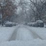 unplowed street