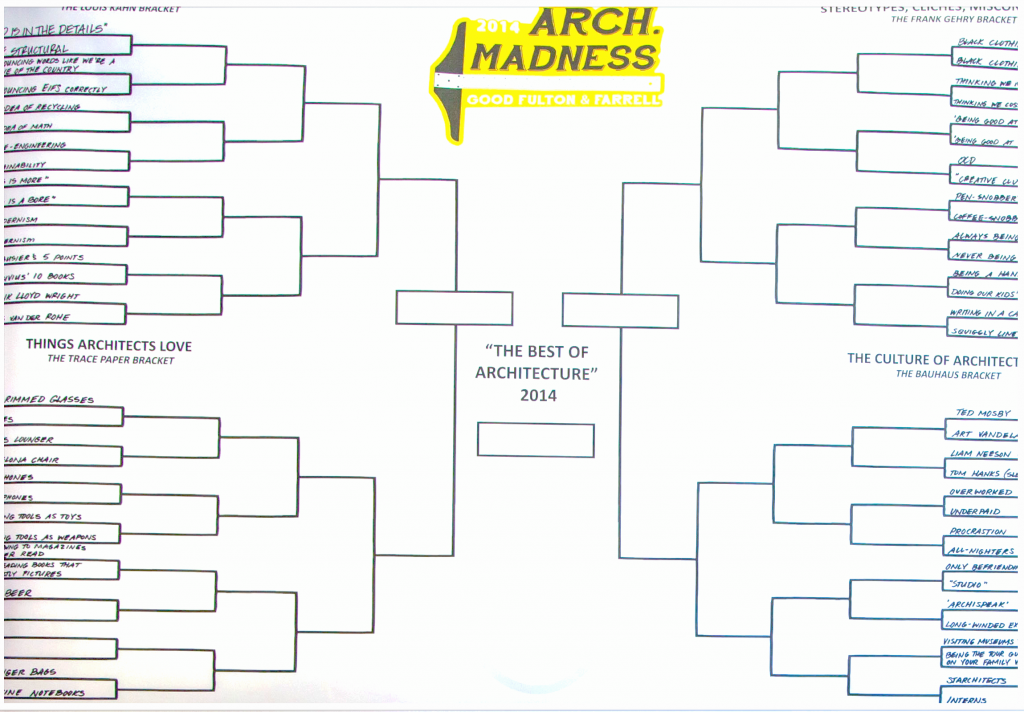 Be Part of the Madness! Arch. Madness!