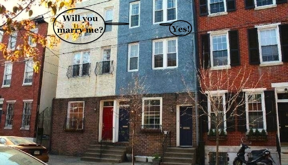 For Rent Queen Village Apartment Gets Tenants Hitched