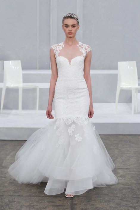 PHOTOS: Monique Lhuillier's Dreamy Spring 2015 Bridal Collection Includes  Mint and Periwinkle - Philadelphia Magazine