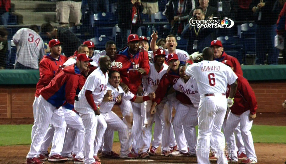 Ryan Howard's walkoff home run completes amazing comeback for Philadelphia  Phillies 