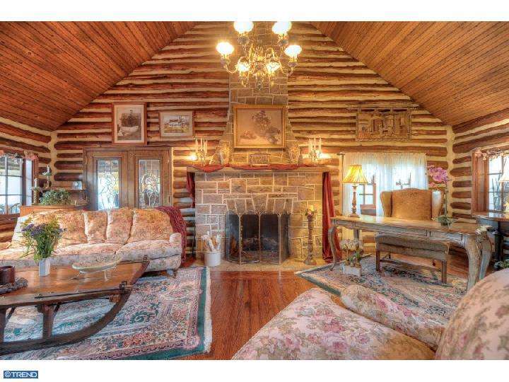 Now For Something Different A Lakefront Log Cabin In New Jersey