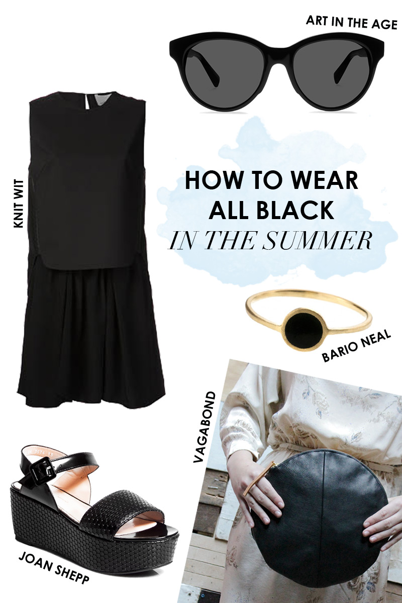 Style Inspiration: How to Wear All Black in the Summer