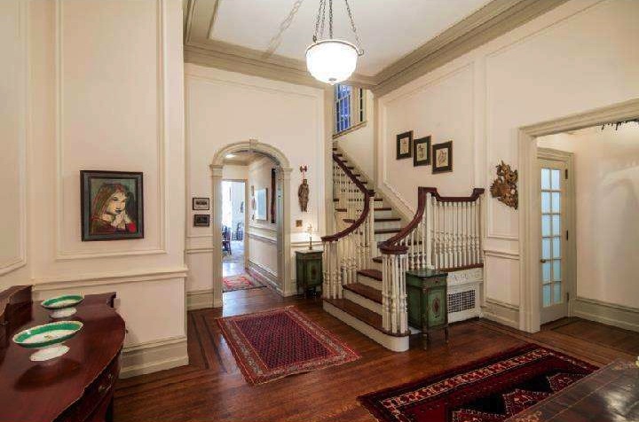 On the Market: Restored Spruce Street Townhouse with Library