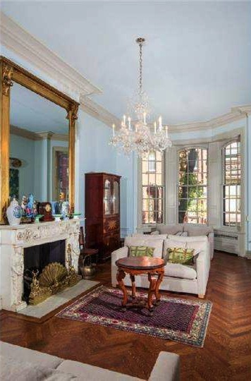 On the Market: Restored Spruce Street Townhouse with Library