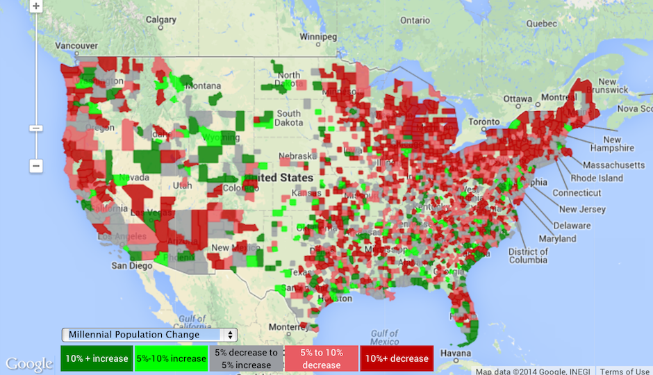 Realtytrac Reveals Where Millennials And Baby Boomers Move