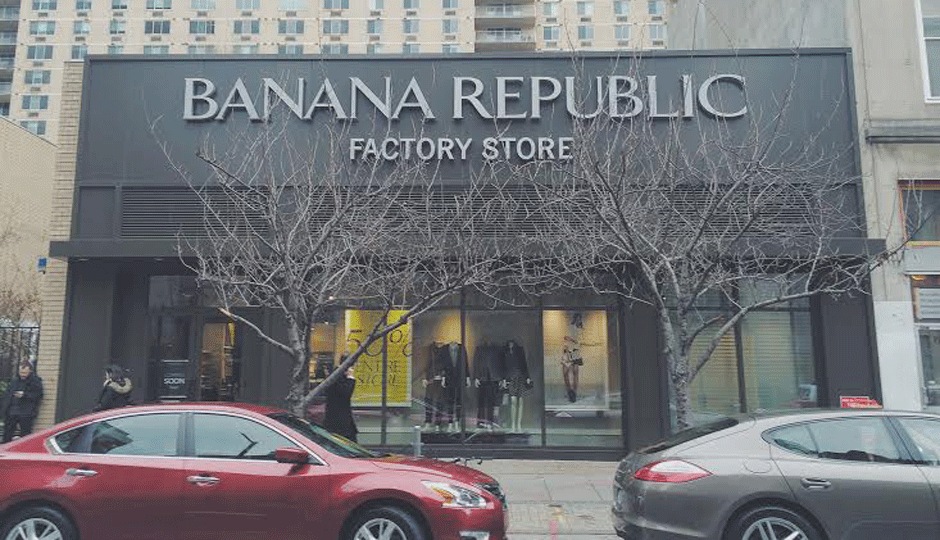 Retail News Banana Republic Factory Store Set To Open Tomorrow