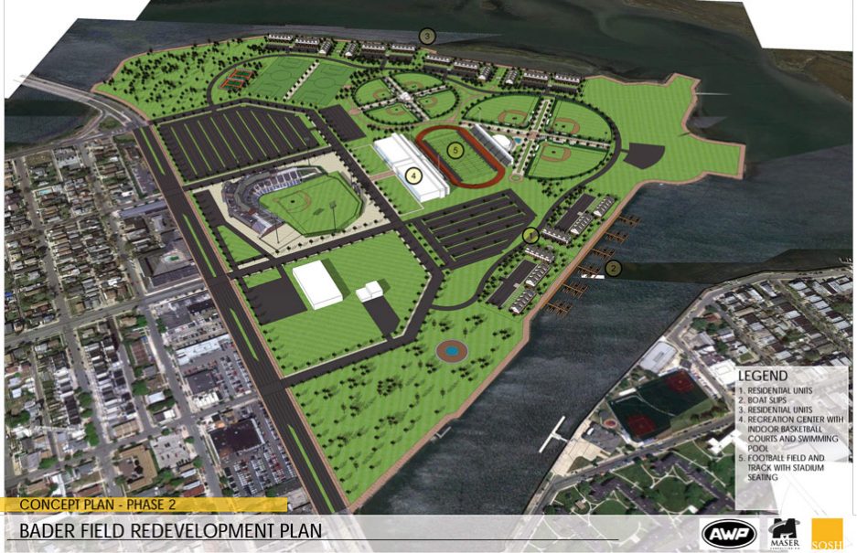 AC's Bader Field project signs 1st construction partner - NJBIZ