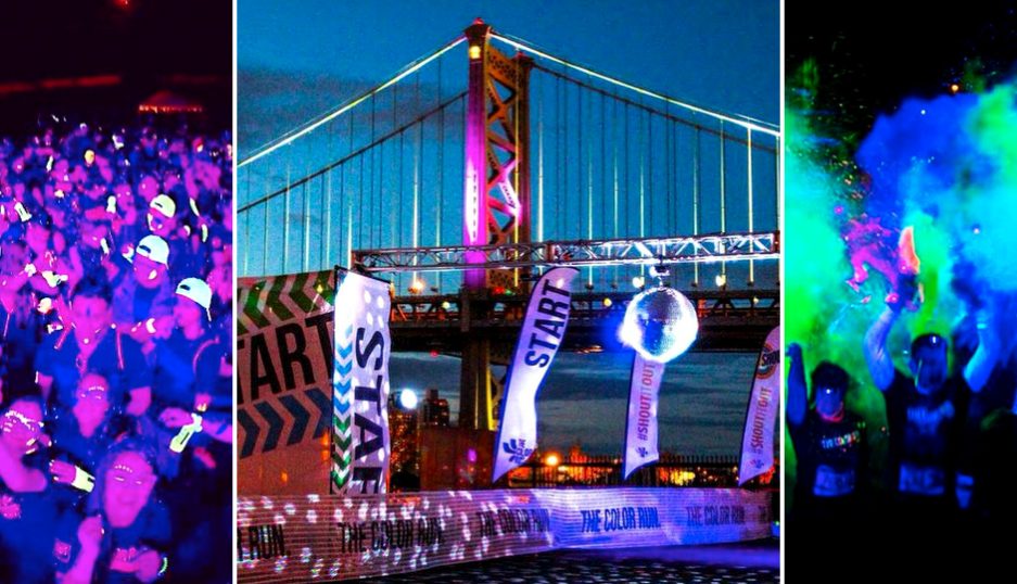 The Color Run Night Returns to Philadelphia | Be Well Philly