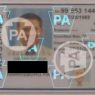 Pennsylvania drivers license - correct security feature
