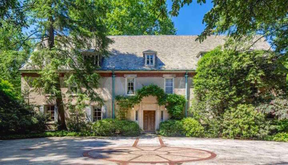 For Sale Lush Chestnut Hill Home Designed by Clarence C. Zantzinger