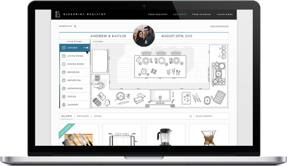 Online Registry Site Blueprint Just ReLaunched with a Bunch of New