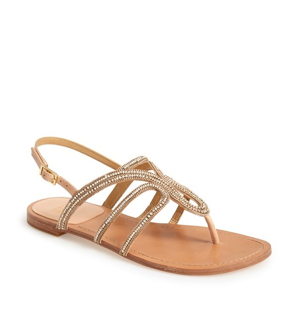PHOTOS: 10 Flat Bridal Sandals That'll Convince You to Leave Your Heels ...