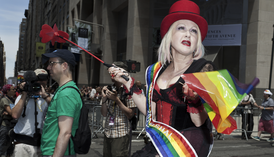 Cyndi Lauper Designing Shoes to Support LGBT Youth G Philly