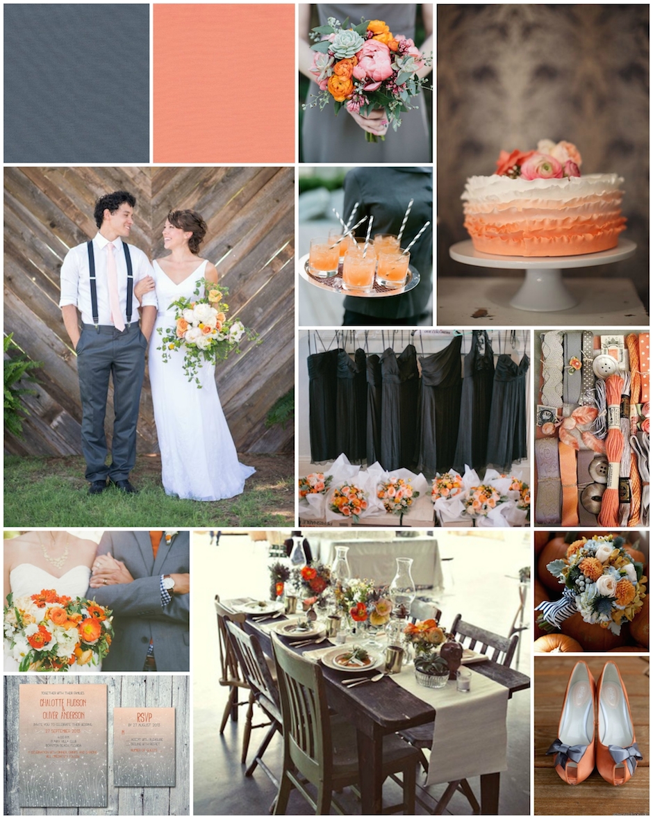 3 Gorgeous Wedding Palettes From Pantones Fall 2015 Color Report