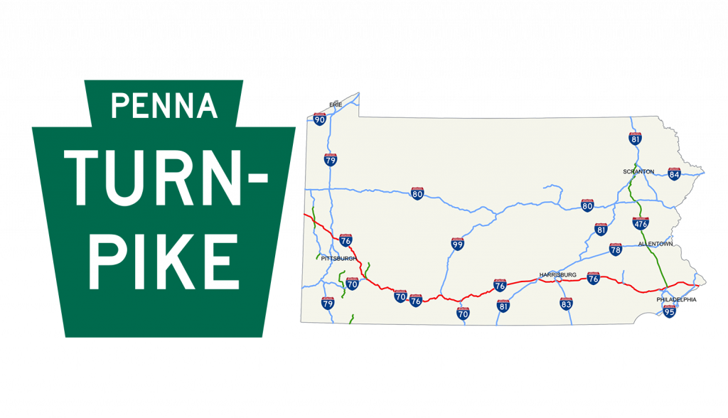 Pa Turnpike Map With Exit Numbers
