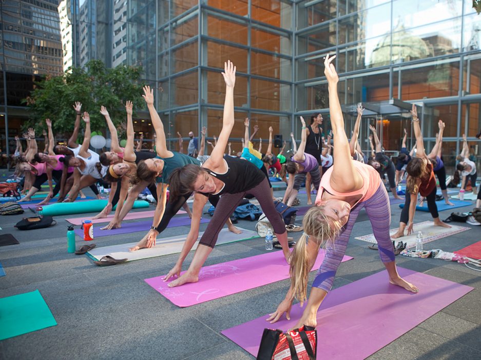 Photo Recap Our Last Be Well Philly Summer Yoga Flow Session Of The