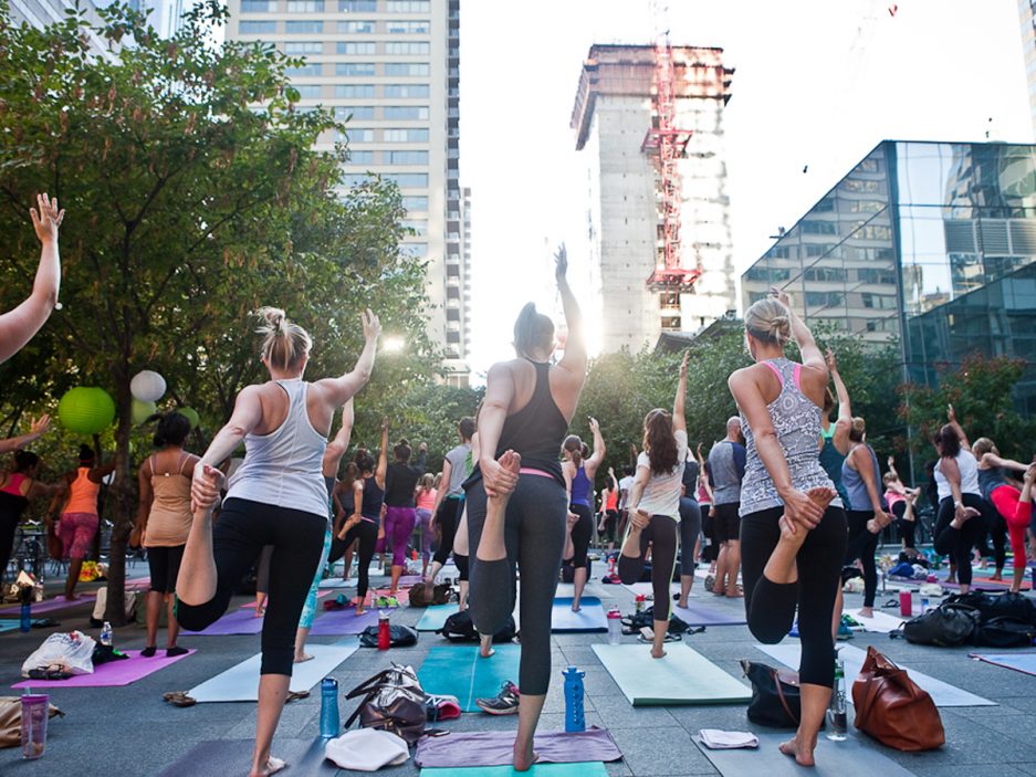 Photo Recap Our Last Be Well Philly Summer Yoga Flow Session Of The