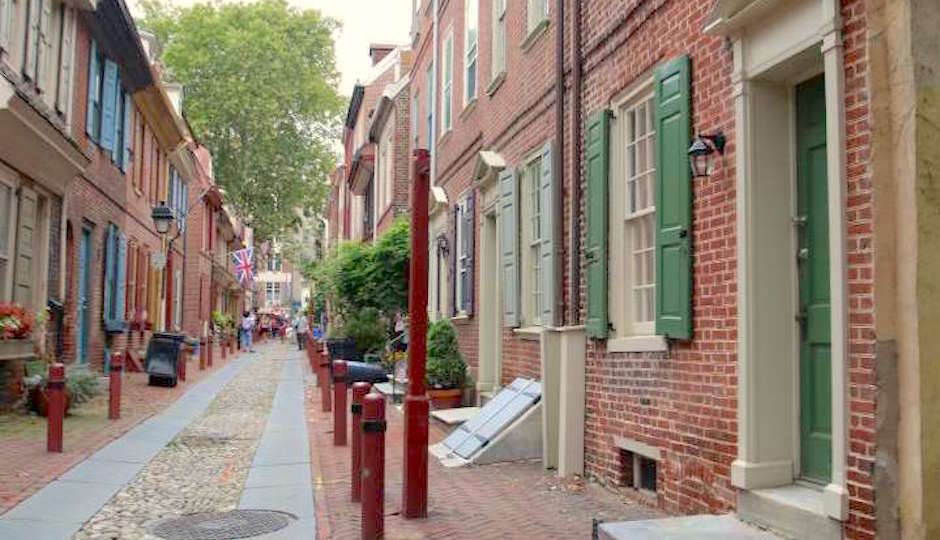 New Listing Elfreth's Alley Home with Historic Fountain, TwoCar Parking