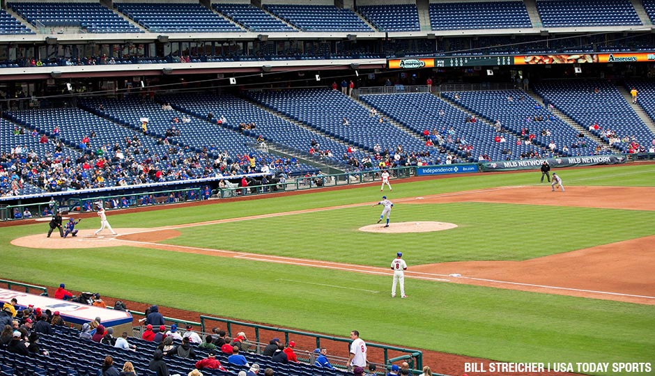 Pretty Much No One Attended Today's Phillies Game