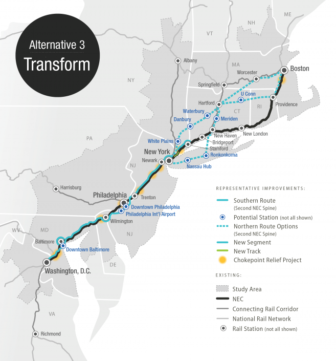 FRA Has Plans for a Rail Tunnel Under Center City to the Airport ...