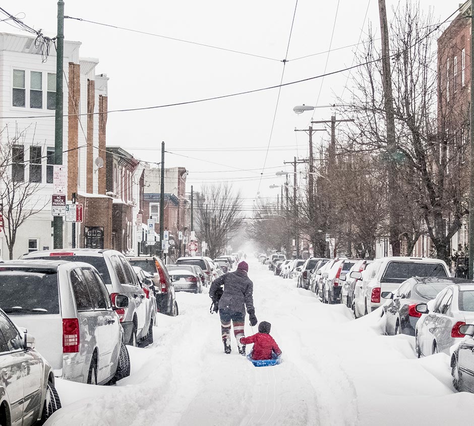 PHOTOS 23 Scenes From Snowed In South Philly Philadelphia Magazine