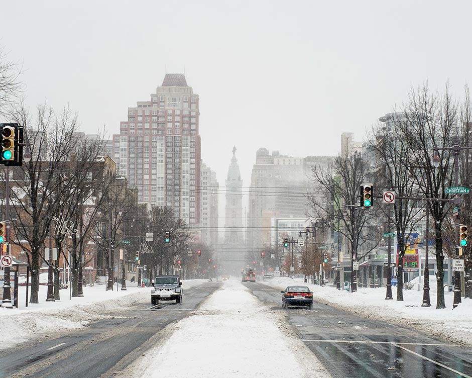 PHOTOS 23 Scenes From SnowedIn South Philly