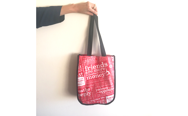 Lululemon Reusable Tote Gym Bag, Be All in, Small, 