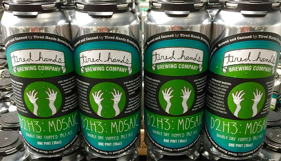 Tired Hands Now Selling Canned Beer