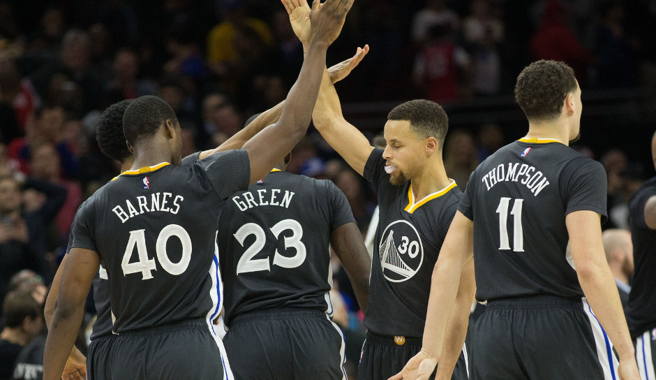 Harrison Barnes' LastSecond Shot Lifts Warriors Over Sixers