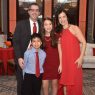 Phyllis and Darren Sudman, founders of Simons Fund, with their children Jaden and Sally.