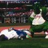 Phillie Phanatic vs. Tommy Laswordfish