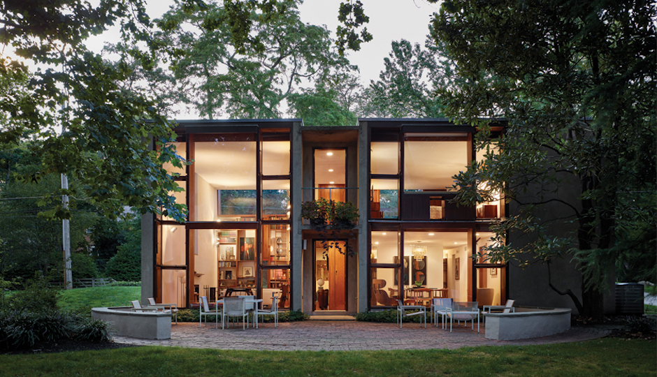 A Louis Kahn Home in Chestnut Hill Wins a National Preservation Award