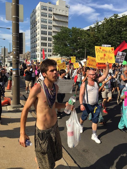 WATCH: Black Lives Matter Marches Down Broad Street