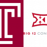 Temple logo / Big 12 logo
