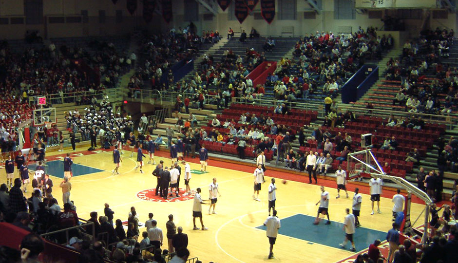 The Palestra - inside view