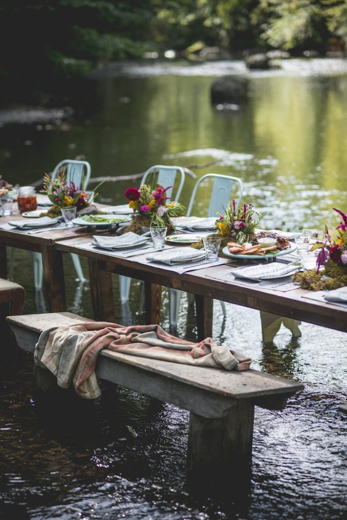 Inspiration Why You Should Throw Your Bridal Shower In a Creek (Really!) Philadelphia Wedding