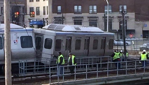 Two Septa El Trains Collide Near 69th Street Station - Philadelphia 