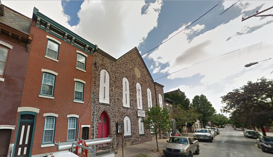 The Church of the Living Word on Susquehanna Avenue in Fishtown will be born again as a live/work space. | Google Street View image