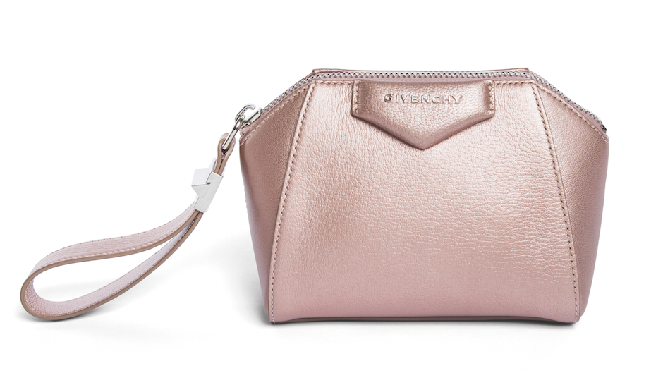 blush wedding bag