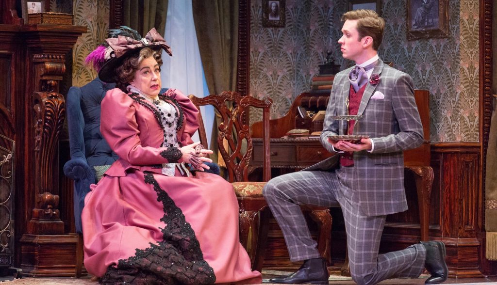 Theater Review In The Importance Of Being Earnest Victorian Bark Without The Bite