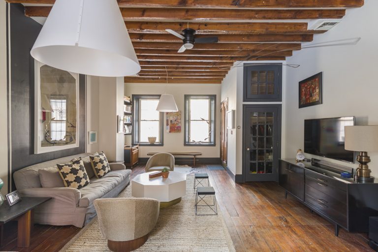 Room of the Week: An Eclectic 1840s Living Room in Northern Liberties