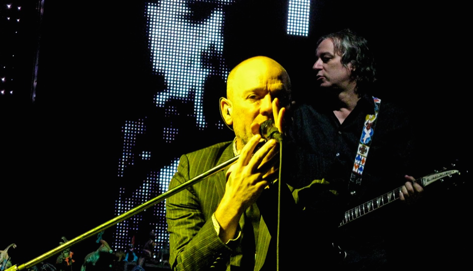 R.E.M. (Lakewood Amphitheatre, Atlanta, 2008) I began shooting because of this band, my favorite band of all time. I had a point-and-shoot and was lucky enough to be in the front row. Little did anyone at the show know that this was their last show ever in their home state.