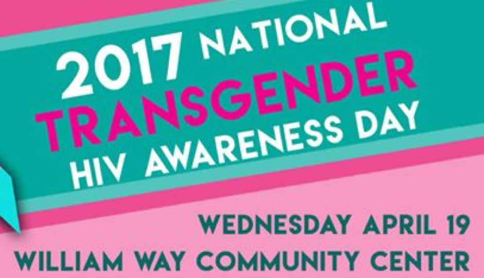 Wednesday is National Transgender HIV Awareness Day.