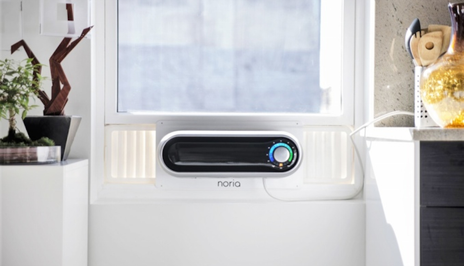 A design prototype of the Noria air conditioner used in the crowdfunding campaign.