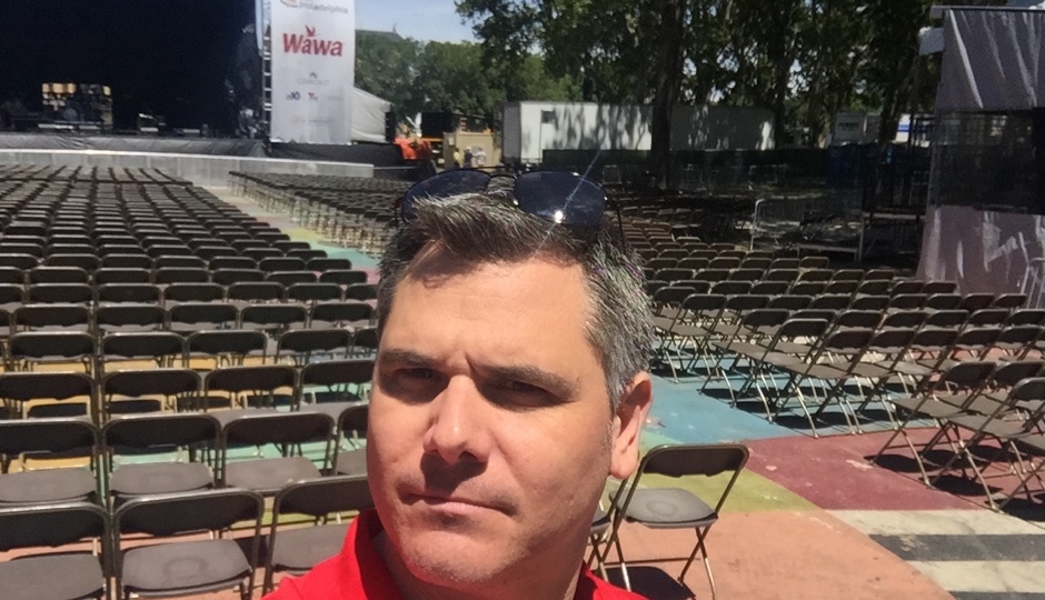 A Jeff Guaracino selfie. Image courtesy of Welcome America. 