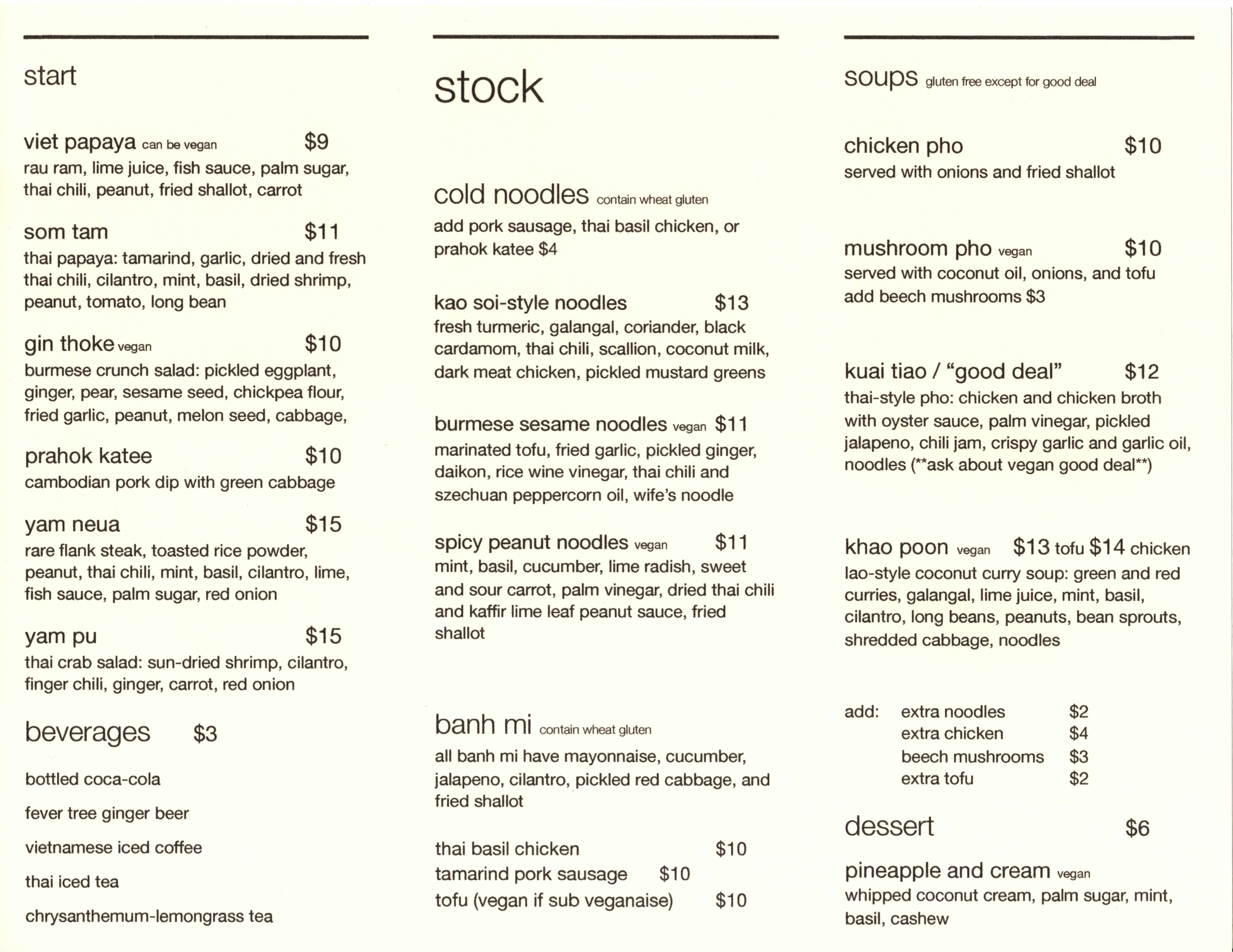 Stock Gets a New Chef and a Bigger Menu
