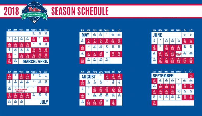 Let’s Dive Into the Phillies 2018 Schedule Release