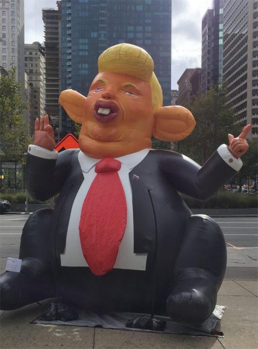 “trump Rat” Makes Its Hideous Philly Debut